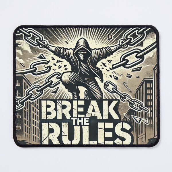 Item preview, Break the rules designed and sold by FusiTink.
