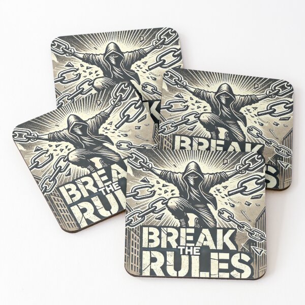 Item preview, Break the rules designed and sold by FusiTink.