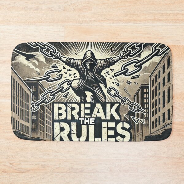 Item preview, Break the rules designed and sold by FusiTink.