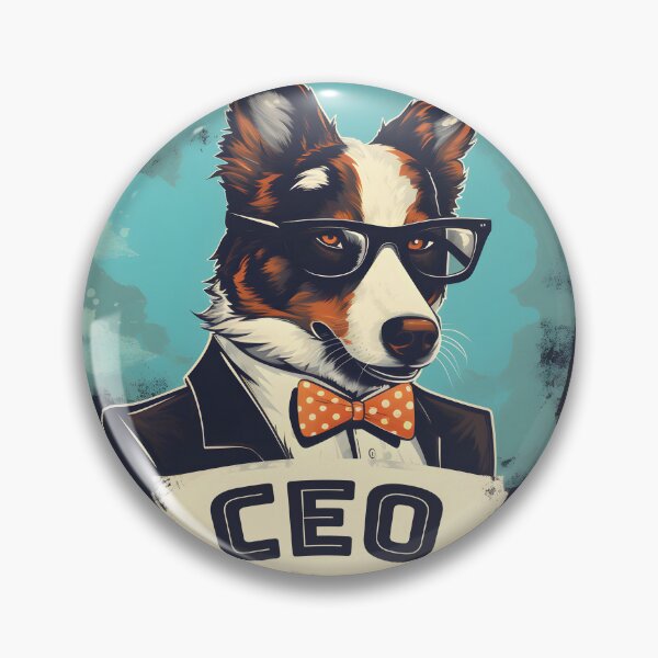 Item preview, Border Collie Dog With Suit and Tie CEO designed and sold by Animalistawear.