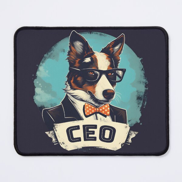 Item preview, Border Collie Dog With Suit and Tie CEO designed and sold by Animalistawear.