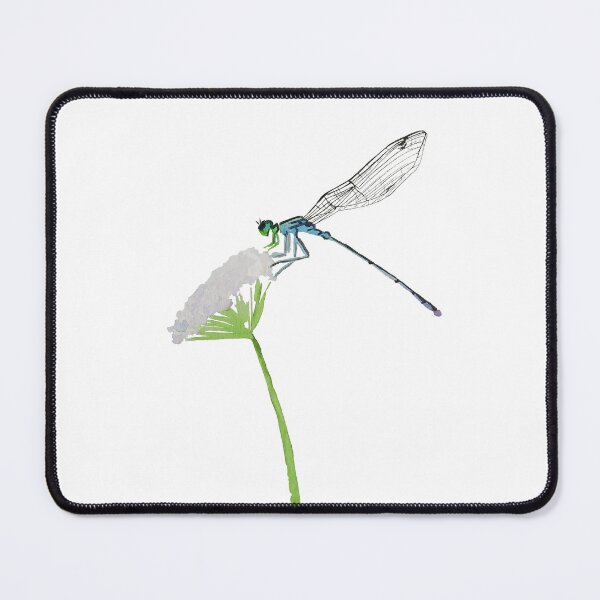 Item preview, dragonfly on a flower designed and sold by Odile frament.