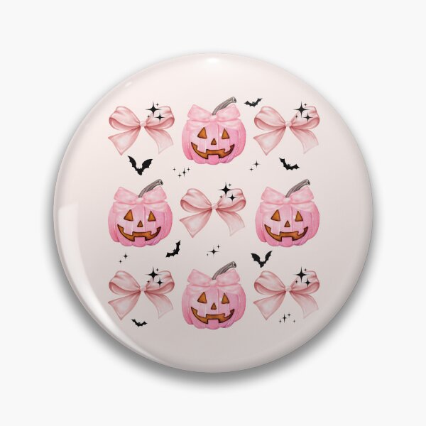 Item preview, Easy Halloween Costume Women Girl Halloween Pumpkin Pink Coquette Bow Fall Spooky Season Jack O Lantern Face designed and sold by LittleZea.