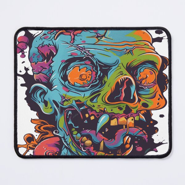 Item preview, Colorful Retro Vintage Zombie Design designed and sold by nomiraclehere.