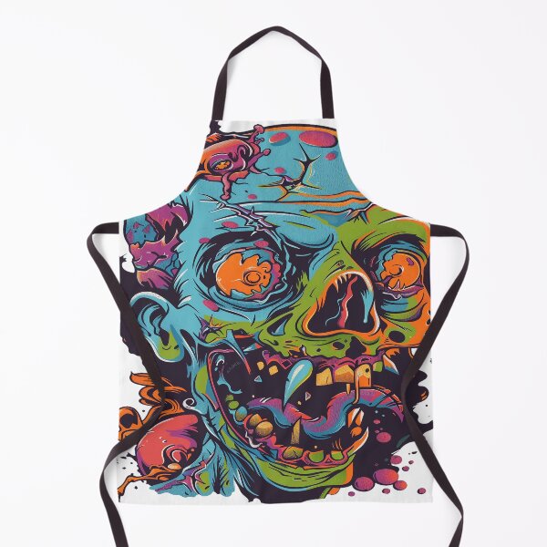 Item preview, Colorful Retro Vintage Zombie Design designed and sold by nomiraclehere.