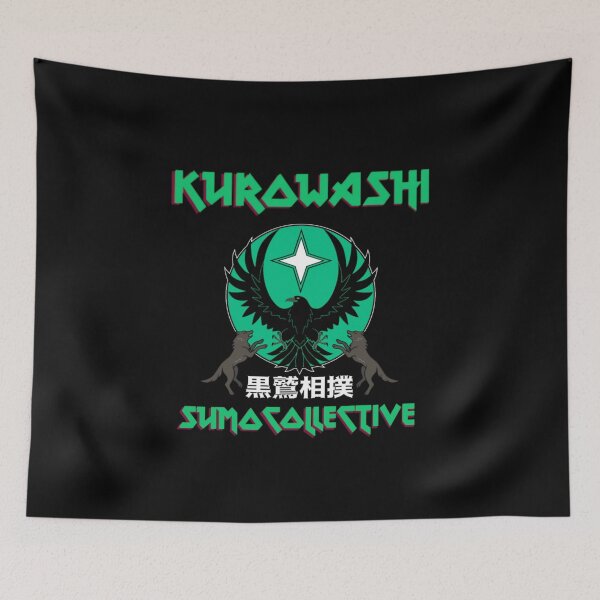 Item preview, Kurowashi Sumo Metal Shirt Logo designed and sold by Snotrokitz.
