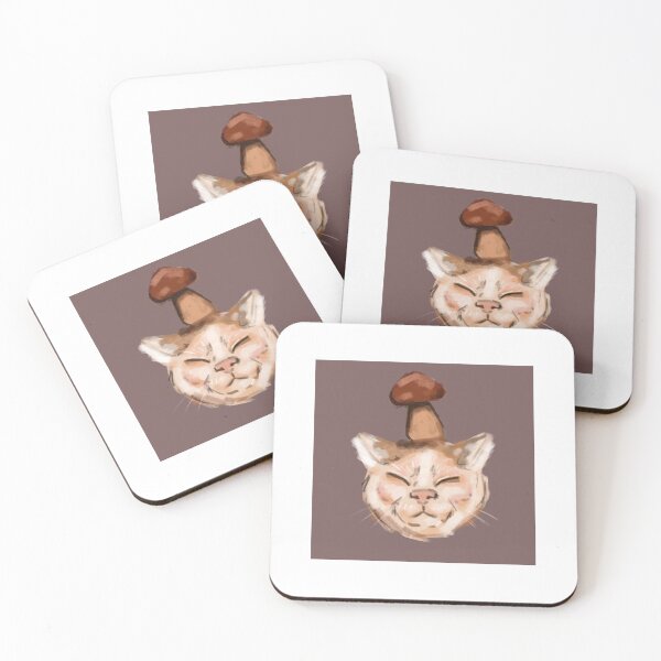 Item preview, Mushroom Cat designed and sold by Jennifer Caine.
