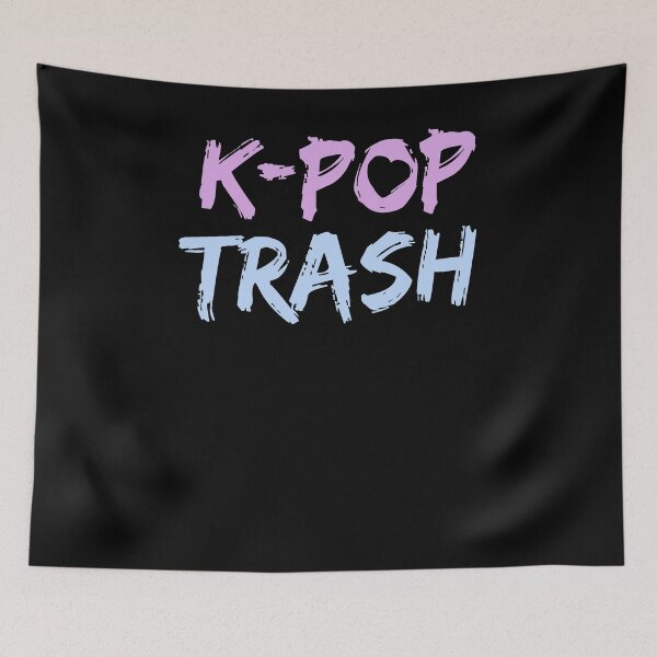 Item preview, K-Pop Trash - Kawaii K-Pop Shirt Korean Music Boy Band designed and sold by 14thFloor.