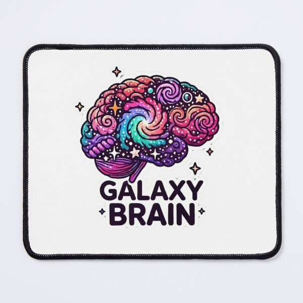 Item preview, Galaxy Brain designed and sold by DecalDash.