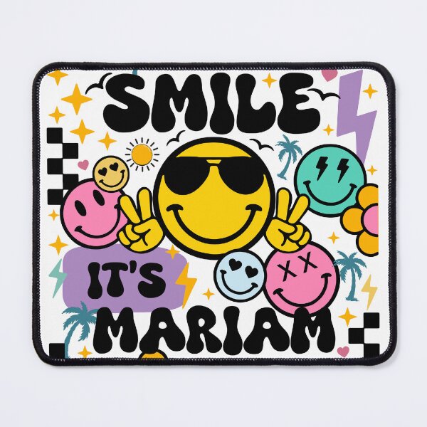 Item preview, Smile It’s Mariam  designed and sold by NawalMagdy.