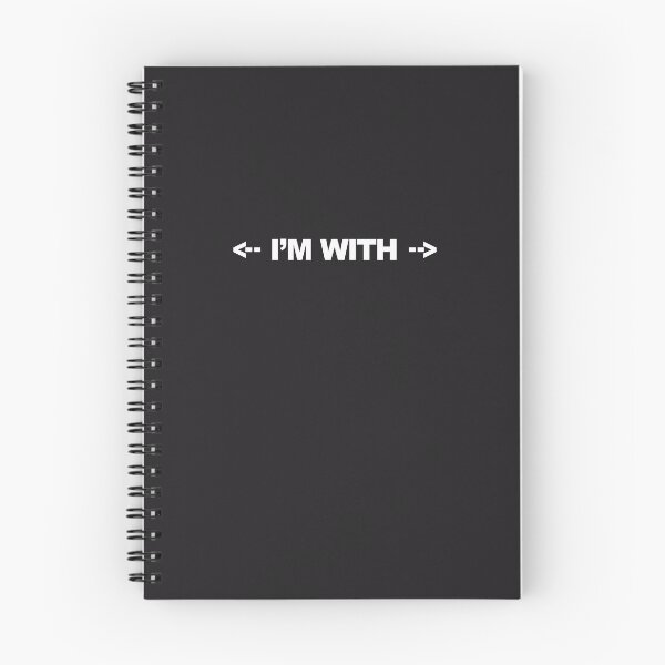 Item preview, Estoy con flechas derecha e izquierda Blanco sobre Negro HD TIENDA ONLINE DE ALTA CALIDAD designed and sold by bard-art.