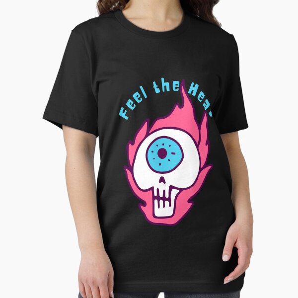Item preview, Feel the Heat - Comic Burning Skull designed and sold by PhoneShield.