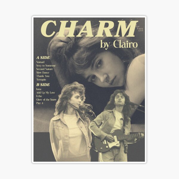 clairo charm poster