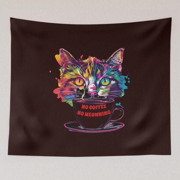 Item preview, NO COFFEE? NO MEOWNING...II. designed and sold by FabulDeco2022.