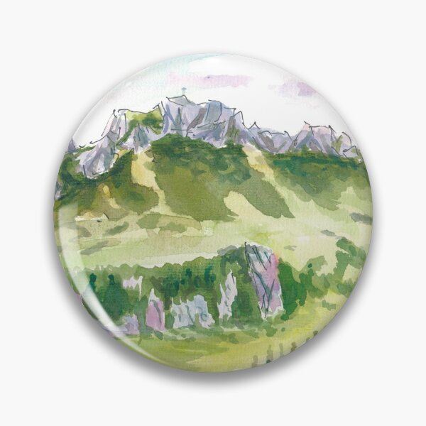 Item preview, Kampenwand Mountain View of Bavarian Alps Summit in Chiemgau designed and sold by artshop77.