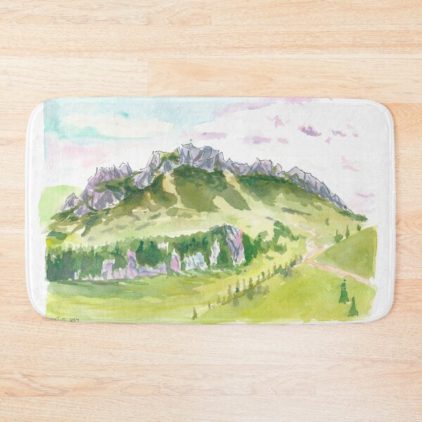 Item preview, Kampenwand Mountain View of Bavarian Alps Summit in Chiemgau designed and sold by artshop77.