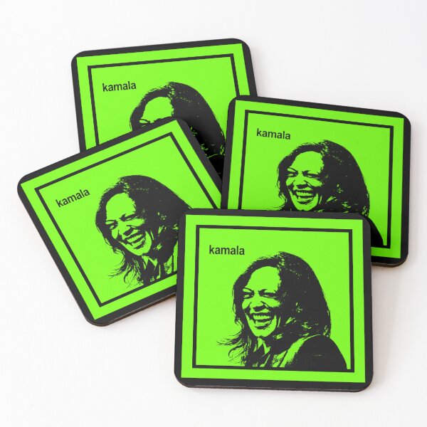 Item preview, kamala - kamala harris 2024 - on black designed and sold by Thelittlelord.