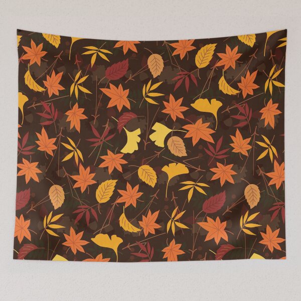 Item preview, Enchanting Autumn Forest Pattern designed and sold by DuxDesigns.