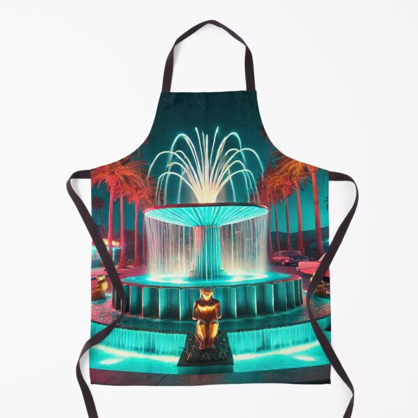 Item preview, Neon Lit Retro Fountain designed and sold by Genady.