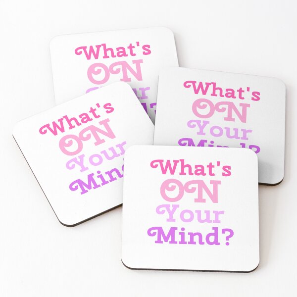 Item preview, Adult mental health what's on your mind colorful artsy design designed and sold by Happy Heart.