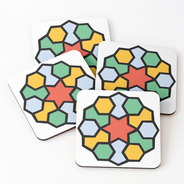 Item preview, colorful Islamic geometric pattern this design  designed and sold by HEMRO.