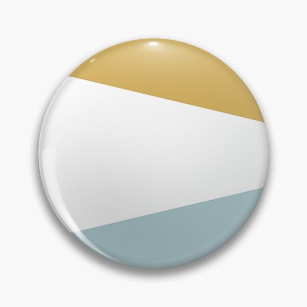 Item preview, DUCK EGG BLUE, GOLD and WHITE GEOMETRIC DESIGN PRINT designed and sold by RachelMacht.