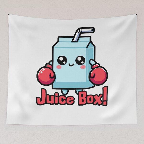 Item preview, Juice Box! Cute Boxing Pun designed and sold by PMCreative.