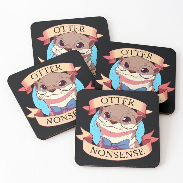 Item preview, Otter Nonsense Kawaii designed and sold by TomFrontierArt.
