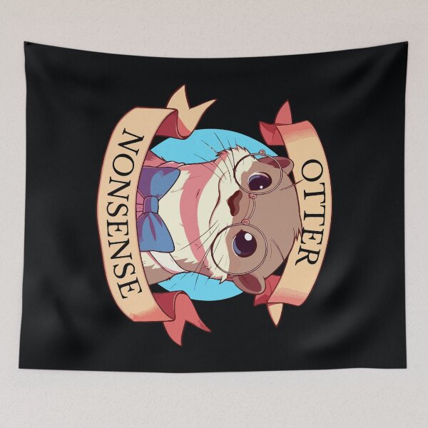 Item preview, Otter Nonsense Kawaii designed and sold by TomFrontierArt.