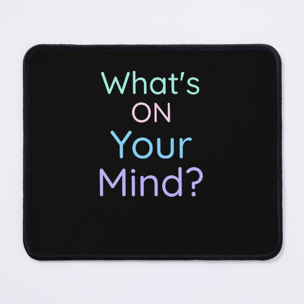 Item preview, Adult mental health what's on your mind design designed and sold by Happy Heart.