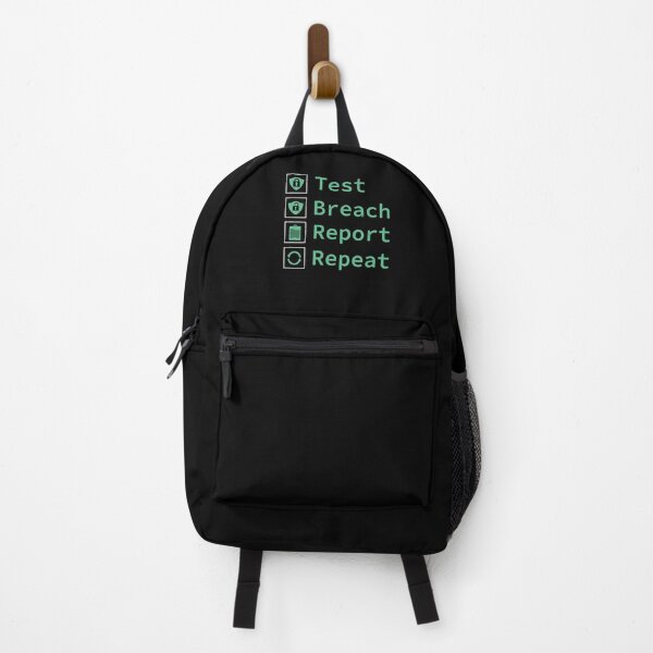 Item preview, Test Breach Report Repeat For Penetration Testing Pen Tester designed and sold by StrongShirts.