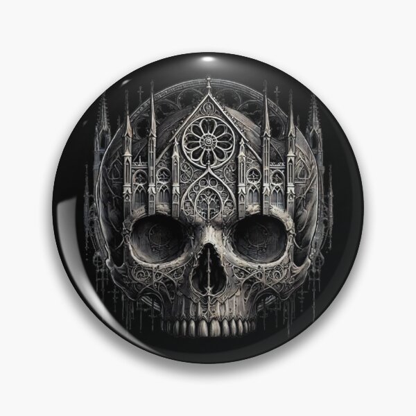 Item preview, Gothic Skull 3 designed and sold by LaNadaYFundante.