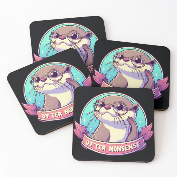 Item preview, Otter Nonsense Cute Funny designed and sold by TomFrontierArt.
