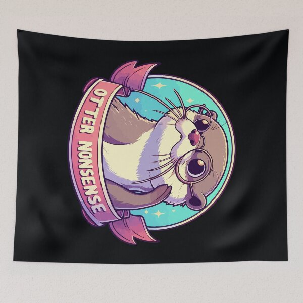 Item preview, Otter Nonsense Cute Funny designed and sold by TomFrontierArt.