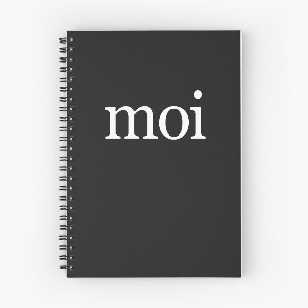 Item preview, Moi me french White on black HD HIGH QUALITY ONLINE STORE designed and sold by bard-art.