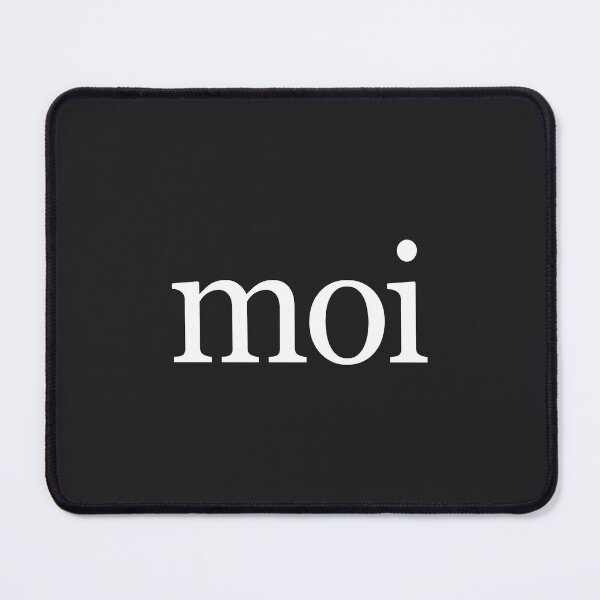 Item preview, Moi me french White on black HD HIGH QUALITY ONLINE STORE designed and sold by bard-art.