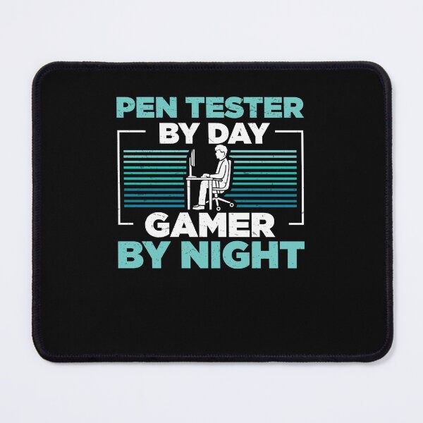 Item preview, Pen Tester By Day Gamer By Night Penetration Testing Experts designed and sold by StrongShirts.