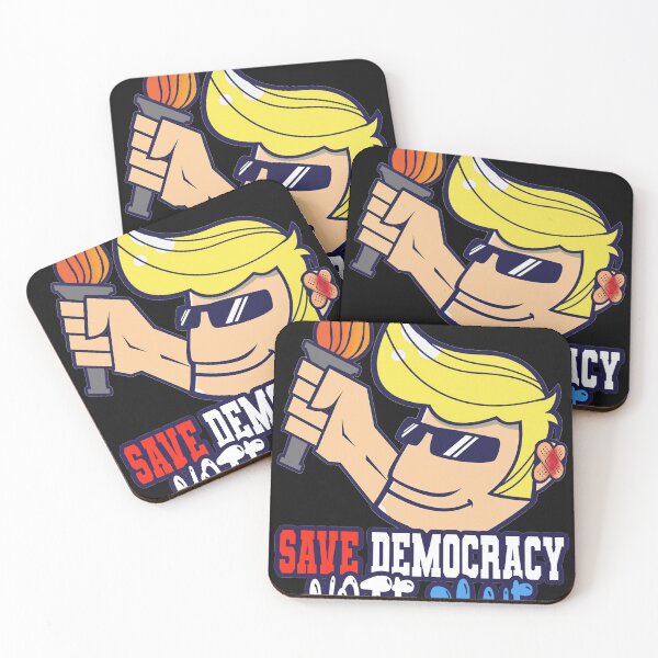 Item preview, Save Democracy Vote Blue, Vote Save Democracy designed and sold by Mo Galagxy.