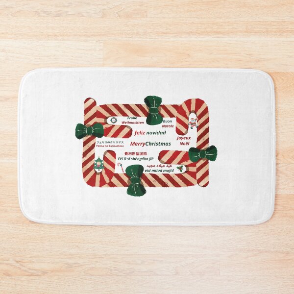 Item preview, Christmas canes and phrases from different countries. designed and sold by Sam & Fam.