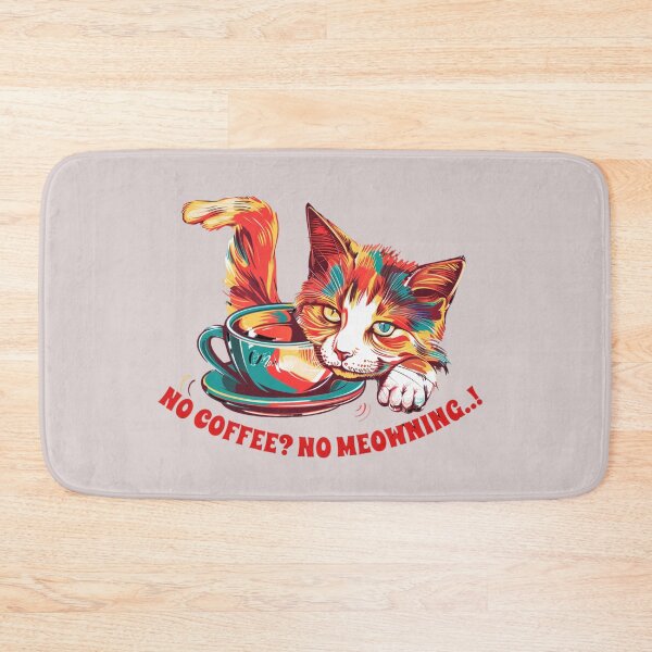 Item preview, NO COFFEE? NO MEOWNING...III. designed and sold by FabulDeco2022.
