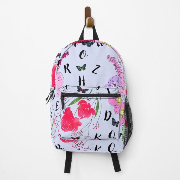 Item preview, Korean style aesthetic colourful flowers with alphabets designed art. designed and sold by Chicas-wonder.