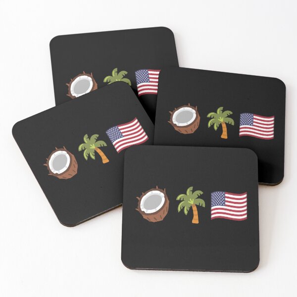 Item preview, Kamala Harris 2024 Coconut Tree American Flag Meme Shirt designed and sold by dgavisuals.