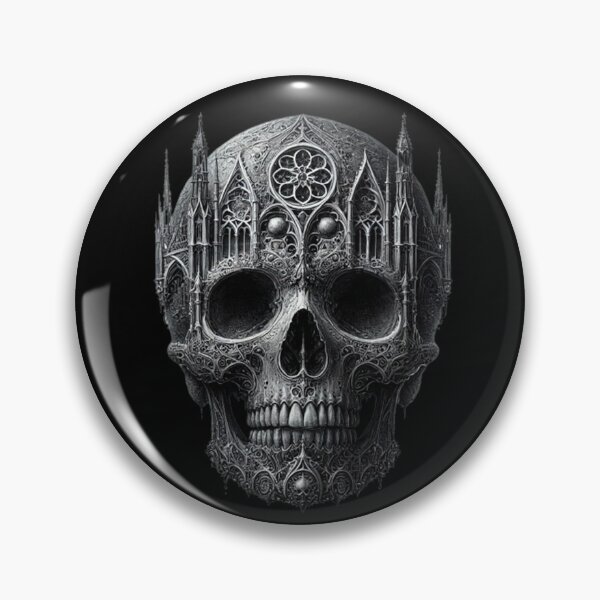 Item preview, Gothic Skull 4 designed and sold by LaNadaYFundante.