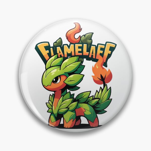 Item preview, Flamelaff - The Fire and Leaf Fusion Creature designed and sold by DDDesigns24.