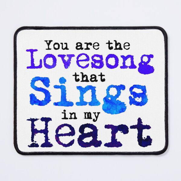 Item preview, You are the Lovesong that Sings in My Heart designed and sold by Carrie Potter.