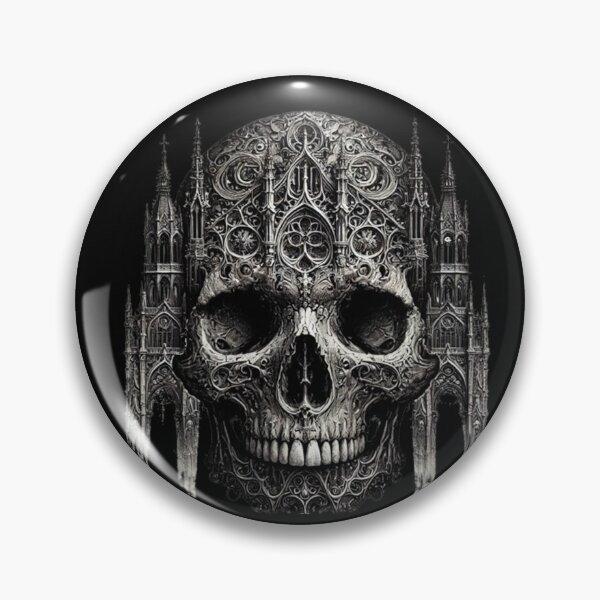 Item preview, Gothic Skull 5 designed and sold by LaNadaYFundante.