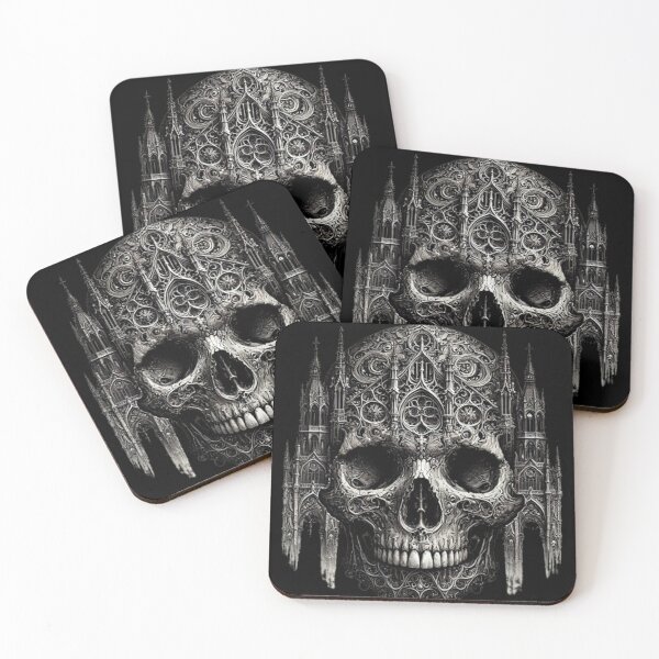 Item preview, Gothic Skull 5 designed and sold by LaNadaYFundante.