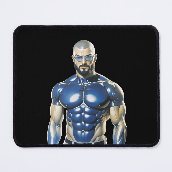 Item preview, y2k Fashion Man Vintage Airbrush Style Muscle Guy designed and sold by bearslover.