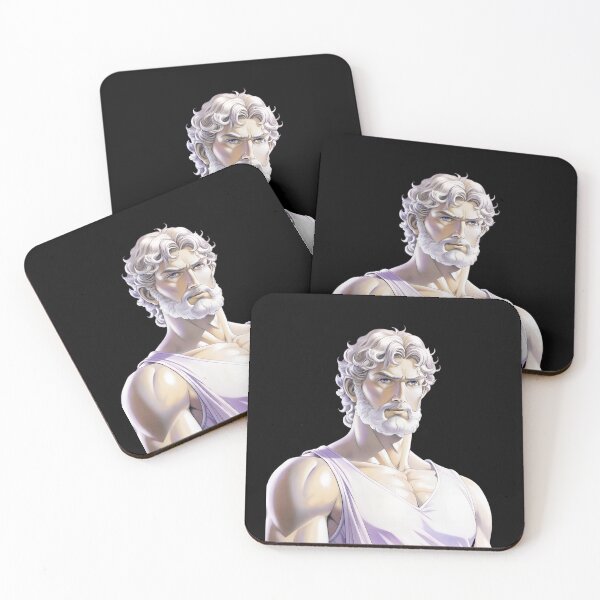Item preview, Ancient Greek God 80s 90s Airbrush Painting Style designed and sold by bearslover.