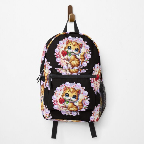 Item preview, Sweet Kitten with a Rose designed and sold by Dominic-Design.